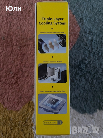 чисто ново зарядно Baseus Enercore CJ21  67W, снимка 3 - Друга електроника - 53430466