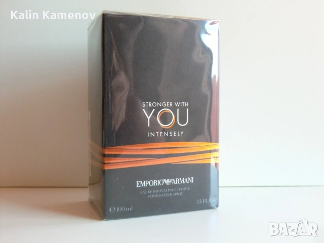 Armani Stronger with You Intensely , снимка 2 - Мъжки парфюми - 53076544