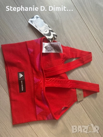 Спортно бюстие/потник Адидас, снимка 4 - Спортни екипи - 52448995