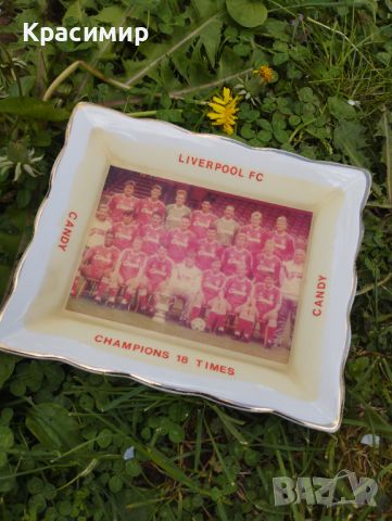 Декоративна чиния Liverpool FC с размер 18/15 см 