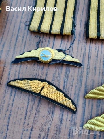 Пагони ретро пилотски и копчета 