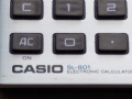 Ретро калкулатор CASIO SL-801, снимка 4