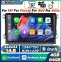 Мултимедия за Volkswagen (Passat, Golf, Tiguan, Polo) Android 14 – 9" с GPS, WiFi и Mirror Link, снимка 1