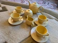 Луксозен керамичен сервиз за чай/кафе – ЧИСТО НОВ , снимка 1