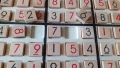 игра Судоку масивно дървено 22,5х23,5х3,1 см размер, с 99 броя плочки от луксозно масивно дърво, снимка 2