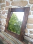 Дървено огледало масив , снимка 3
