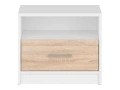 🛏️ Нощно шкафче NEPO PLUS KOM1S – стил и функционалност за вашата спалня, снимка 3