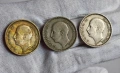 3 сребърни 50-толевки 1930, снимка 2