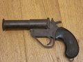 Рядък английски сигнален пистолет WEBLEY  & SCOTT  WWI WWII, снимка 2