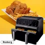 Фритюрник AirFryer Rosberg Premium RP51980N, 1700W,2 ГОДИНИ ГАРАНЦИЯ, снимка 4