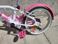 Детски велосипед+помощни колела , снимка 4
