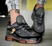 NIKE N27 INI Мъжки Маратонки С Кутия👟Мъжки Спортни Обувки Цвят Сиво и Оранжево Код S296, снимка 1