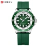 Мъжки часовник – CURREN 8448 – Green, снимка 1