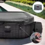 Надуваемо джакузи Intex PureSpa Greystone Bubble Deluxe, 6 места, 239 х 71 см, 170 въздушни струи, т, снимка 3