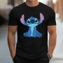Нова мъжка тениска с героя Стич (Stitch), снимка 3