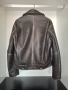 Мъжко кожено яке Biker от еко кожа модел на ZARA - ново, снимка 4