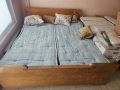Спален комплект легло, нощни шкафчета и гардероб, снимка 2