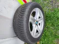 Алуминиеви джанти 16-ки 5x120 за BMW E90 със зимни гуми 205/55 R16, снимка 7