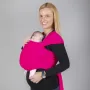 OmniaBaby еластичен слинг едноцветен - Fuchsia, снимка 3