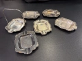 Комплект посребрени пепелници №8011, снимка 3
