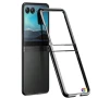 Motorola Razr 60 Electroplating Ultra Thin Transparent PC Калъф и Протектор, снимка 6