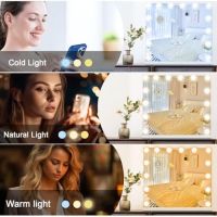 Ново Луксозно Огледало за Гримиране с 14 LED Крушки и 3 Режима на Светлина, снимка 2 - Други стоки за дома - 45176605