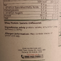 Суроватъчен протеин изолат, неовкусен - WHEY PROTEIN 1,8 kg, снимка 4 - Хранителни добавки - 44989210