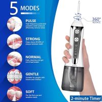 Безжичен душ за зъби, 5 режима, Binefia, 360°, снимка 5 - Други - 45150240