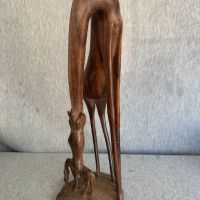 дървена фигура статуетка, снимка 2 - Статуетки - 45268389