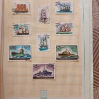 Колекция от 100 броя пощенски марки от СССР, събрани в оригинално албумче, снимка 3 - Филателия - 45379791