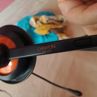 Продавам Аудио слушалки с микрофон  CANYON CNR-HS4, снимка 3 - Слушалки и портативни колонки - 45629260