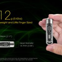 Nitecore Tiki GITD фенер за ключодържател, снимка 5 - Къмпинг осветление - 45403667