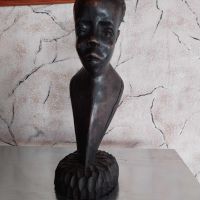 Стара африканска ръчно резбована скулптура, снимка 2 - Антикварни и старинни предмети - 45331605