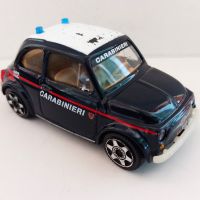 Fiat 500 Police Carabinieri Bburago 1:43, снимка 6 - Колекции - 41684639