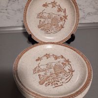 Английски керамични чинии , снимка 1 - Чинии - 45224964