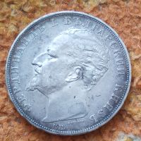 Сребърна монета 5 лева 1894 година Фердинанд първи 44799, снимка 2 - Нумизматика и бонистика - 45253012