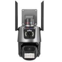 6 Mpx. Двойна вътрешна/външна WIFI камера за наблюдение, снимка 1 - Други стоки за дома - 46212136