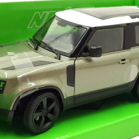 Метални колички: 2020 Land Rover Defender - Welly, снимка 1 - Колекции - 44989421