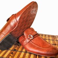 Ted Baker Daiser Burnish Loafers / 41* / обувки мокасини от естествена кожа и гьон / състояние: ново, снимка 2 - Мокасини - 45554917