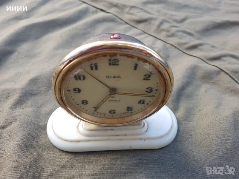 Часовник будилник Слава 3, снимка 1