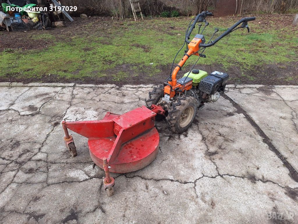 Косачка роторна Goldoni 9 к.с. мотоблок, снимка 1