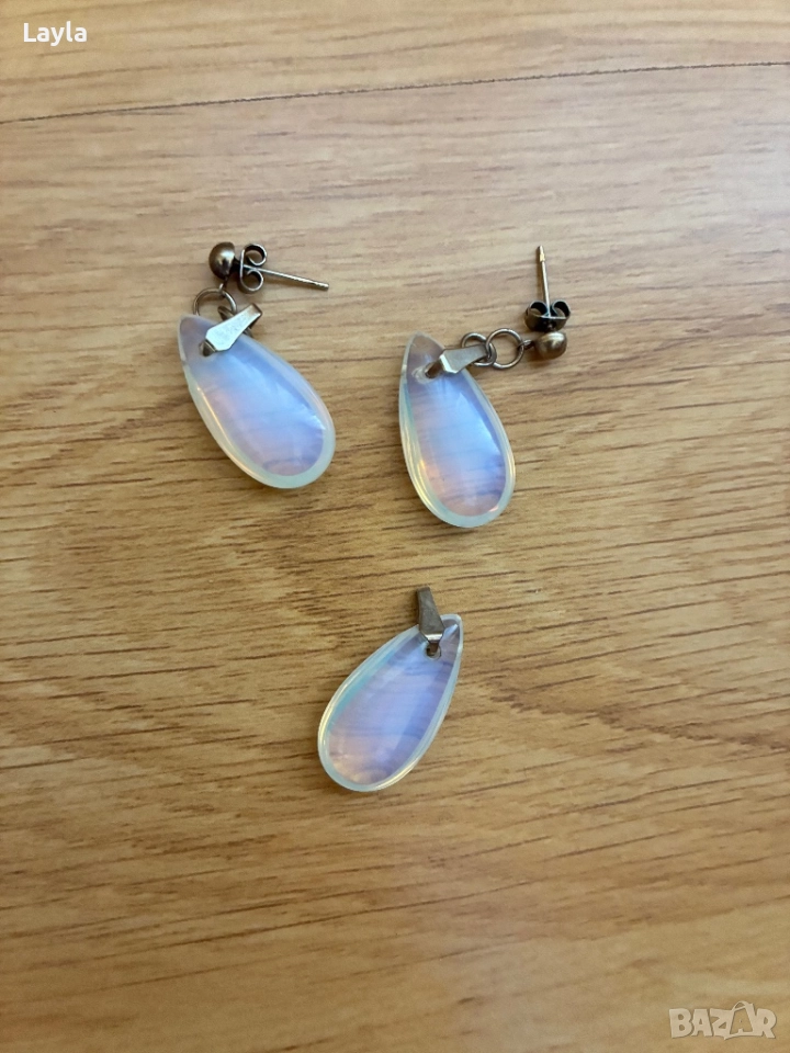 Обеци и висулка, снимка 1