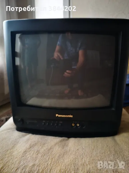 Panasonic colour TV модел TC-14S1RCP с дистанционно, снимка 1