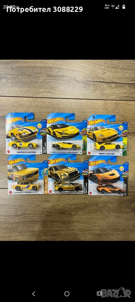 колички hot wheels , снимка 1