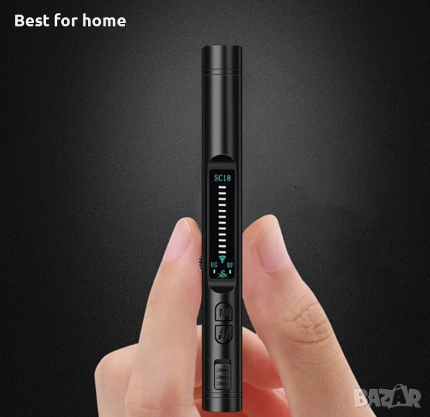 Детектор за скрита камера SC18 Mini Bug, GPS безжичен RF сигнал, аудио GSM детектор  , снимка 1