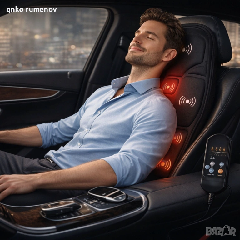 Масажна седалка с подгряване , снимка 1