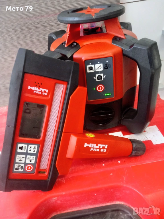 Hilti PR 30 HVS - Ротационен лазерен нивелир, снимка 1