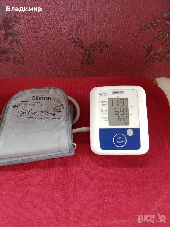 Апарат за кръвно Омрон, снимка 1