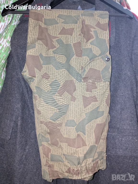 Български военен панталон Splinter камуфлаж – 1980-ти години, снимка 1