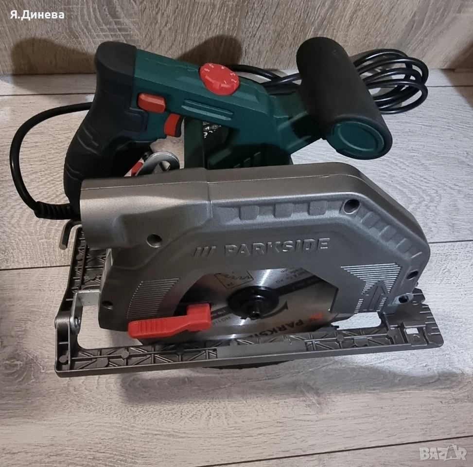 Ръчен цирколяр Parkside 1350w , снимка 1